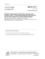 NBN EN 1870-17:2007
