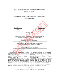 IEC 60708-1:1981/AMD2:1985