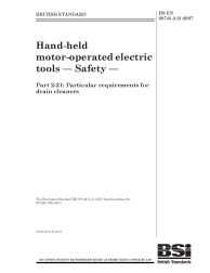 BS EN 60745-2-21:2007