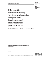 BS EN 61300-2-27:1997