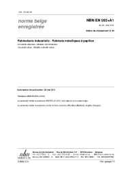 NBN EN 593+A1:2011