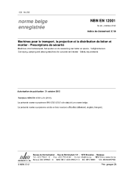 NBN EN 12001:2012