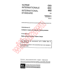 IEC 60662:1980/AMD6:1994