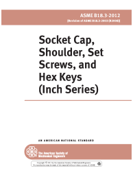 ASME B18.3-2012