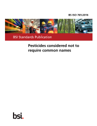 BS ISO 765:2016