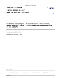 NBN EN ISO 20421-2:2017