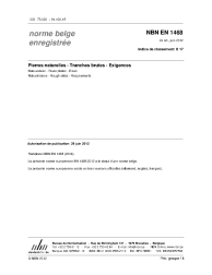 NBN EN 1468:2012