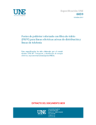 ESPECIFICACION UNE 0059:2017