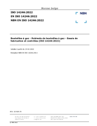 NBN EN ISO 14246:2022