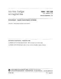 NBN ISO 226:1992
