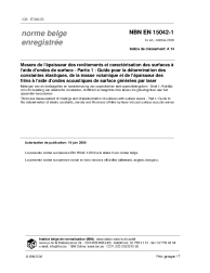 NBN EN 15042-1:2006