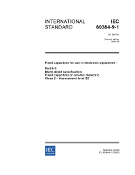 IEC 60384-9-1:2005