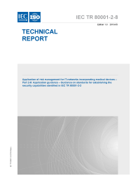 IEC TR 80001-2-8:2016