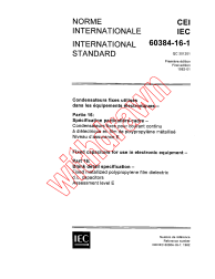 IEC 60384-16-1:1982