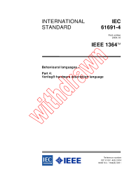IEC 61691-4:2004