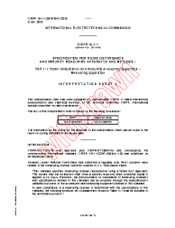CISPR 16-1-1:2015/ISH1:2018