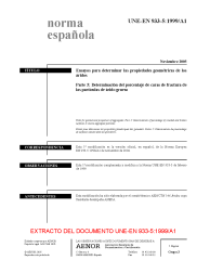 UNE-EN 933-5:1999/A1:2005