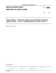 NBN ISO/TS 22239-3:2020