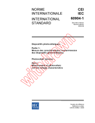 IEC 60904-1:2006