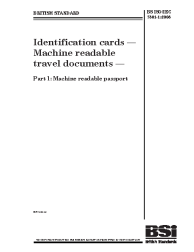 BS ISO/IEC 7501-1:2005