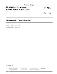 NBN EN 13830:2015+A1:2020