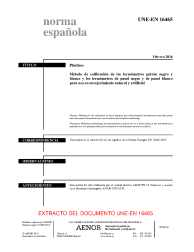 UNE-EN 16465:2016 (R2021)