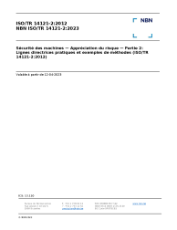 NBN ISO/TR 14121-2:2023