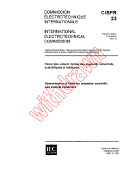 CISPR 23:1987