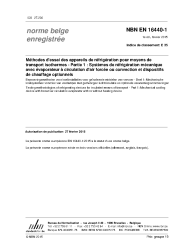 NBN EN 16440-1:2015