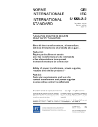 IEC 61558-2-2:2007