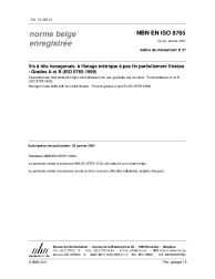 NBN EN ISO 8765:2001