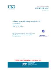 UNE-EN ISO 6927:2021