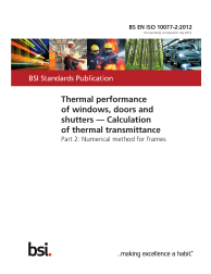 BS EN ISO 10077-2:2012