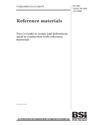 PD ISO Guide 30:1993+A1:2008