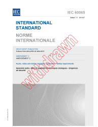 IEC 60065:2001/AMD2:2010