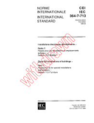 IEC 60364-7-713:1996