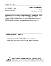 NBN EN ISO 16484-5:2008