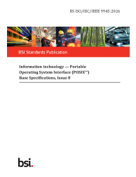 BS ISO/IEC/IEEE 9945:2026