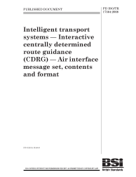 PD ISO/TR 17384:2008