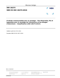 NBN EN ISO 18273:2016