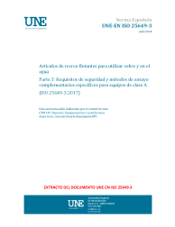 UNE-EN ISO 25649-3:2018