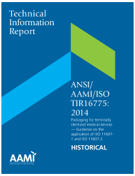 AAMI/ISO TIR16775:2014 [HISTORICAL]