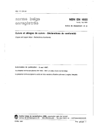 NBN EN 1655:1997