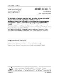 NBN EN ISO 16017-1:2001