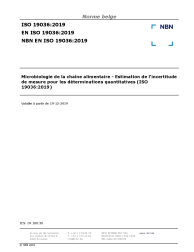 NBN EN ISO 19036:2019
