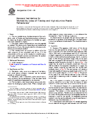 ASTM C181-09