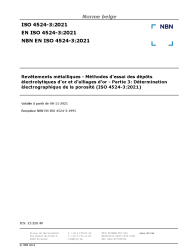 NBN EN ISO 4524-3:2021