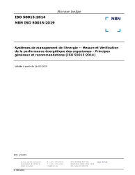NBN ISO 50015:2019