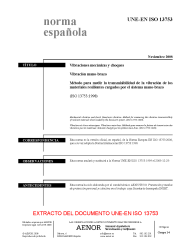 UNE-EN ISO 13753:2008