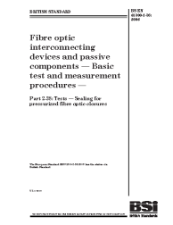 BS EN 61300-2-38:2006